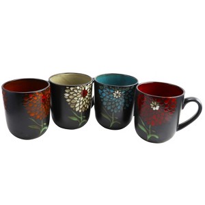 Gibson Home 4 Piece 16 oz. Assorted Mug Set - 1 of 4