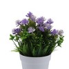 Unique Bargains Artificial Plants Water Grass with Plum Blossoms Plastic 3.94"x3.94"x7.87" 1 Pcs - 4 of 4