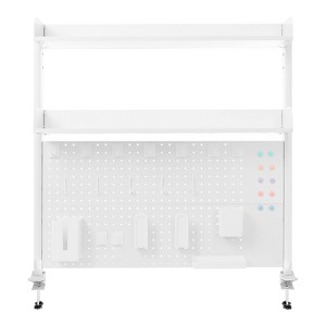 YIYIBYUS Desktop Bookshelf, Multipurpose Clip-on Desk Organiser, Countertop Bookshelf - 1 of 4