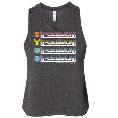Women's - Pokémon - Retro Pokémon Graphic Racerback Tank