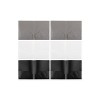 JAM Paper Plastic Two-Pocket School Folders Assorted Business Colors 383EBAASST - 3 of 4