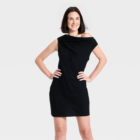 Женские платья A New Day Women's Off the Shoulder Mini Dress - A New Day™ Black M