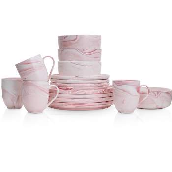 Stone Lain Brighton 32-Piece Porcelain Dinnerware Set, Service for 8