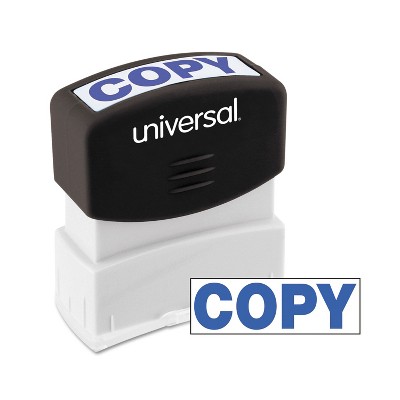 UNIVERSAL Message Stamp COPY Pre-Inked One-Color Blue 10047