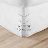 Premium Pleated Dust Ruffle Bed Skirt - Easy Fit - Becky Cameron - 3 of 4