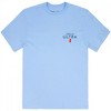 Adult Michelob Ultra Golf Panels Blue Colorway Front and Back Print T-Shirt - 2 of 4