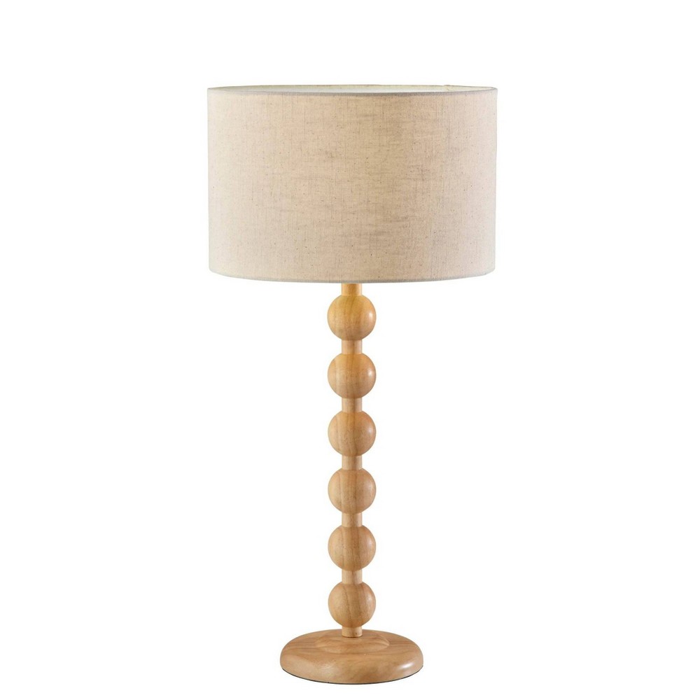 Photos - Floodlight / Street Light Adesso Orchard Table Lamp Natural 