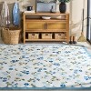 Martha Stewart Floral - MSRW198 - Indoor Power Loomed Machine Washable Skid-Resistant Rugs - 2 of 4