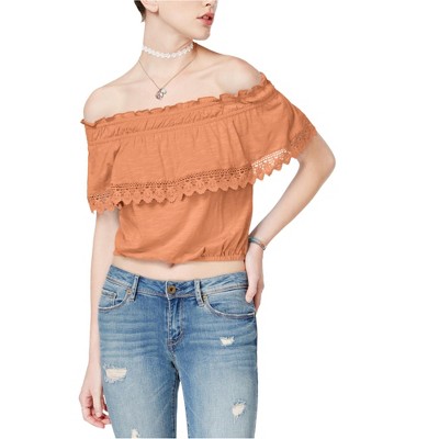 American Rag Womens Popover Knit Blouse