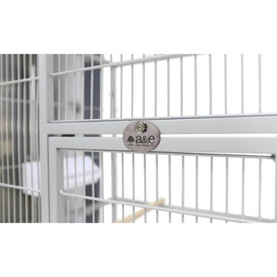 Platinum Large Flight Bird Cage with Stand and Storage Shelf