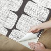 RoomMates Mid-Century Beads Peel & Stick Wallpaper Black: Vinyl Self-Adhesive, Abstract Pattern, 30.8 Sq Ft Coverage - 3 of 4