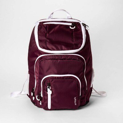 19 Jartop Elite Backpack Burgundy/White - Embark™ – Target Inventory  Checker – BrickSeek