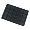 Unique Bargains PU Leather Jewelry Display Organizer Trays with Removable Dividers for Drawers - 3 of 4