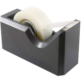 JAM Paper Colorful Desk Tape Dispensers - Gray
