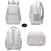 Generic Daisy Print Backpack for Girls with Lunch Box Lightweight Kids Backpack - 4 of 4