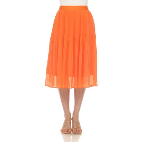 Orange skirt clearance target