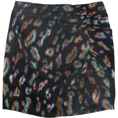 GUESS Womens Inari Jacquard Mini Skirt