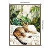 Amanti Art Cats Life Sleepy Time by Justyna Jaszke Framed Canvas Wall Art - 3 of 4
