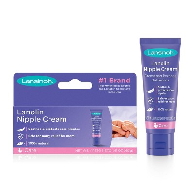 Dr. Nice's Moisturizing Gel - Lanolin-Free Nipple Cream for Breastfeeding -  Nursing Essentials with Instant Cooling Relief for Sore Nipples 