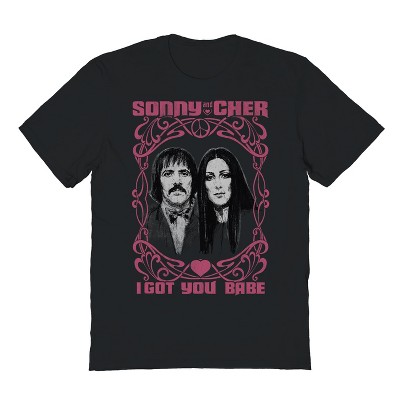 Sonny & Cher Men's Igyb Short Sleeve Graphic Cotton T-Shirt