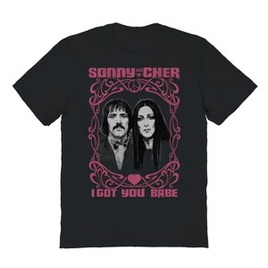 Sonny & Cher Men's Igyb Short Sleeve Graphic Cotton T-Shirt - 1 of 1