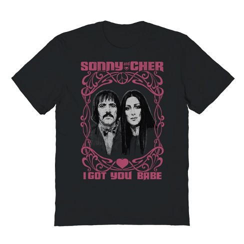 Sonny & Cher Men's Igyb Short Sleeve Graphic Cotton T-shirt : Target