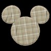 Boy's Disney Mickey Mouse Plaid Silhouette T-Shirt - image 2 of 4