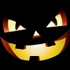 Men's Design By Humans Halloween Pumpkin Evil Smiley Face By artdim T-Shirt - 2 of 4