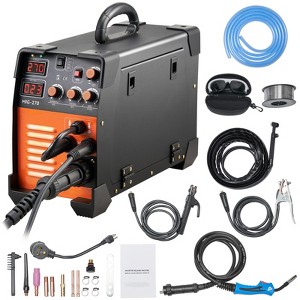 VEVOR MIG Welder, 3 in 1 Welder Welding Machine, 270 Amp MIG Lift TIG Arc Welder 110V 220V Lift TIG Welder Lift ARC Welder, Black - 1 of 4