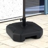Tangkula Fillable Patio Umbrella Base Outdoor Market Umbrella Stand w/ Handle for Yard - 2 of 4