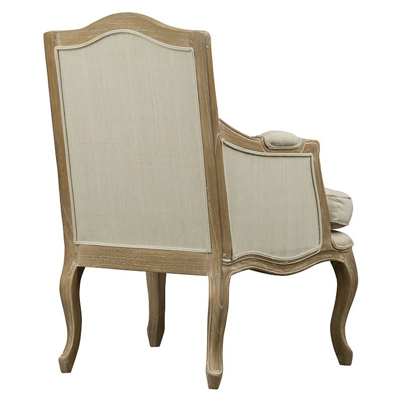 Upholstered Chair Buff Beige - Baxton Studio, 5 of 7
