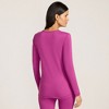 Lands' End Women's Baselayer Cozy Thermaskin Crewneck Top - 2 of 4