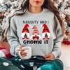 Simply Sage Market Women's Graphic Sweatshirt Naughty and I Gnome It - 2 of 4