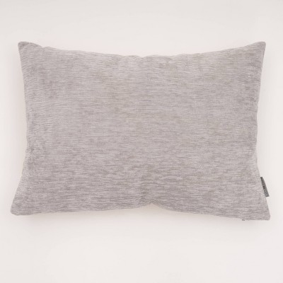 14x24 Oversized Chenille Textured Washed Woven Lumbar Throw Pillow White  - Evergrace : Target