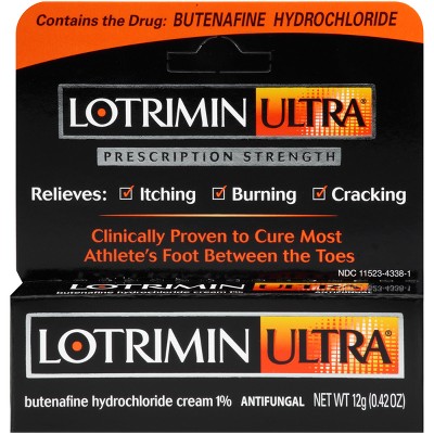 Lotrimin Ultra Antifungal Cream Athlete's Foot Treatment - 0.42oz