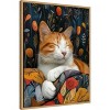 Amanti Art Kitty by Justyna Jaszke Framed Canvas Wall Art - 2 of 4