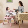 Safstar 16-in-1 Baby High Chair with Activity Center Booster Seat Building Block Table - 3 of 4