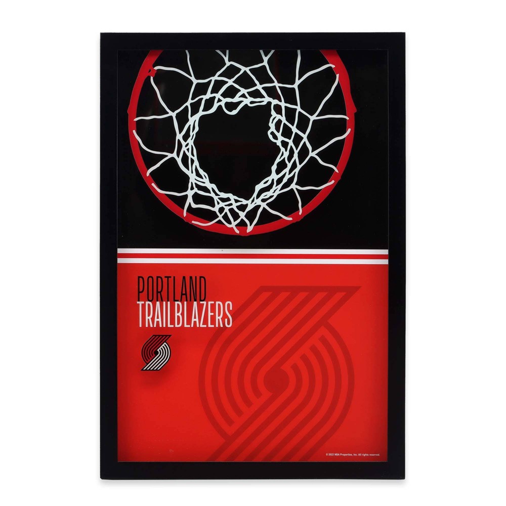 Photos - Wallpaper NBA Portland Trail Blazers Print-On Glass Wall Sign