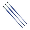 da Vinci FORTE-Acrylics Student Brush, Synthetic, Acrylic & Oil, Flat, Series 8640, Size 8, Pack of 3 - 3 of 3