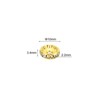 Unique Bargains Rhinestone Small Round Bulk Glass Spacer Beads for Jewelry Making 100 Pcs - 2 of 4