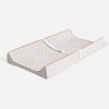 Bacati - Petals Quilted Muslin Changing Pad Cover Coral - 2 of 4