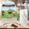 Big Dot of Happiness Woodland Creatures - How Many Candies Baby Shower or Birthday Party Game - 1 Stand and 40 Cards - Candy Guessing Game - 2 of 4