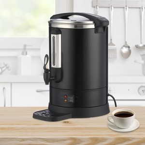 COZONY Commercial Coffee Urn, Stainless Steel Hot Water Dispenser, Fast Brew, Double-Wall Insulation, Easy Clean - 1 of 4