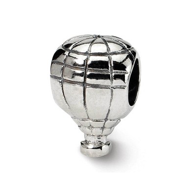 Black Bow Jewelry Sterling Silver Hot Air Balloon Bead Charm