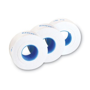 Garvey One-Line Pricemarker Labels, 0.44 x 0.81, White, 1,200/Roll, 3 Rolls/Box - 1 of 4