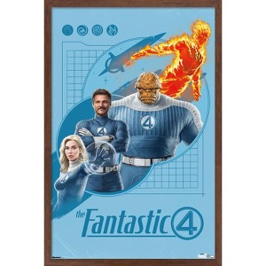 Trends International Marvel Fantastic Four: First Steps (2025) - First  Family Framed Wall Poster Prints - 1 of 4