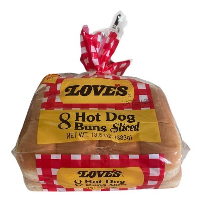 Love's Hotdog Buns - 13.5oz / 8pk