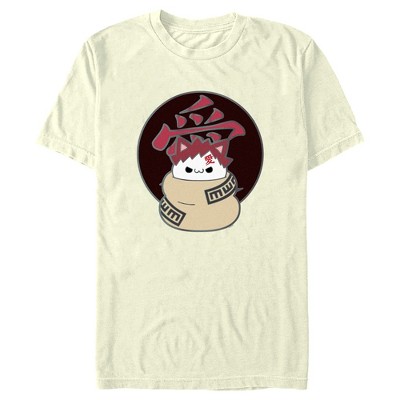 Men's Naruto Nyaruto Gaara Classic Symbol T-Shirt