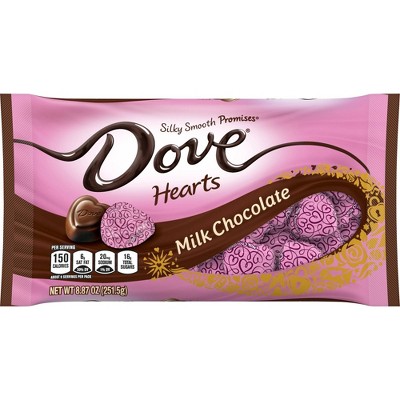 Dove Valentine's Milk Chocolate Hearts - 8.87oz