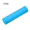 Unique Bargains Rubber Non-Slip Mushroom Bike Fit 7/8" Handlebar Grips 4.53" 2 Pairs - 3 of 4